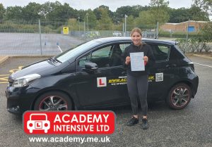 Rosie passed FIRST TIME